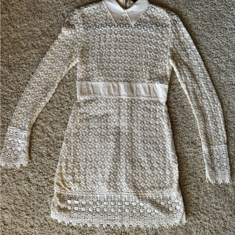 Diesel vintage 60’s style White Lace Dress